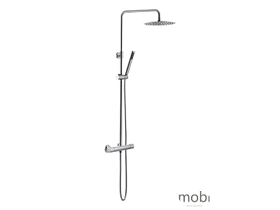 KOLUMNA NATRYSKOWA NADTYNKOWA RESTO CHROME OD MOBI