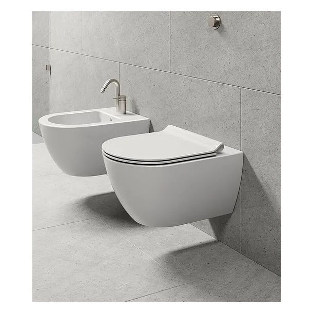 GSI Pura bidet podwieszany 55x36cm Ex­traglaze 8865111