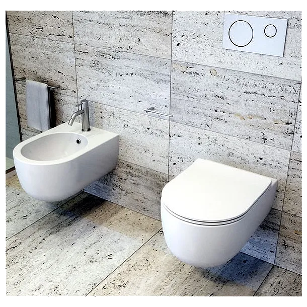 Olympia Ceramica Milady miska wc podwieszana 52x36cm biała RIMLESS MIL120201