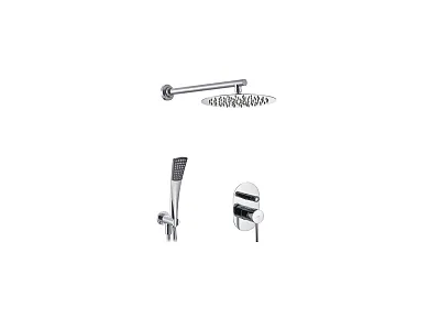 Zestaw natryskowy podtynkowy Liva chrom od Mobi