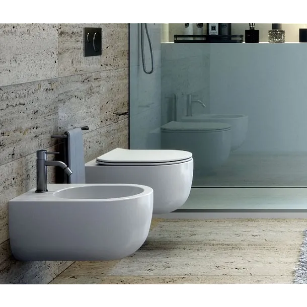 Olympia Ceramica Milady bidet podwieszany 52x36cm biały MIL220101