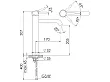 Steinberg 100 bateria umywalkowa wysoka chrom 1001710