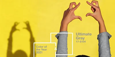 Kolory roku 2021 według Pantone: Ultimate Grey i Illuminating Yellow!