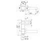 Steinberg 120 bateria umywalkowa podtynkowa chrom 1201814