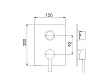 Steinberg 120 bateria prysznicowa podtynkowa chrom 12022021