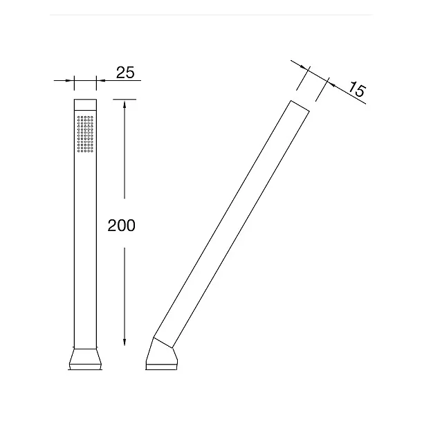 Steinberg 135 słuchawka prysznicowa chrom 351655