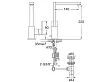 Steinberg 160 bateria umywalkowa z korkiem chrom 1601501