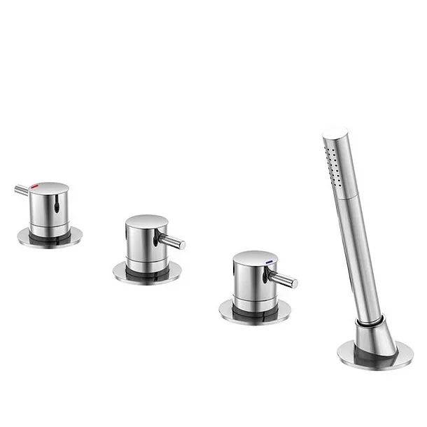 Steinberg 100 bateria wannowa 4-otworowa chrom 1002480