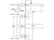 Steinberg 160 bateria umywalkowa podtynkowa chrom 1601955