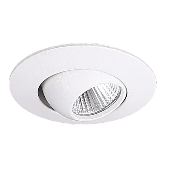 MAXLIGHT H0104 OPRAWA WPUSTOWA MAX YUCA ROUND TILTED WHITE