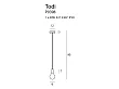 MAXLIGHT TODI I P0398 LAMPA WISZĄCA