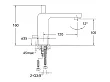 Steinberg 120 bateria umywalkowa chrom 1201025