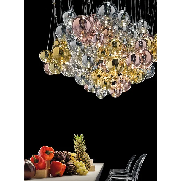 LODES  16420 0027 LAMPA WISZĄCA RANDOM CRYSTAL