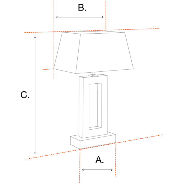 EICHHOLTZ ARLINGTON CRYSTAL/NICKEL LAMPA 105862