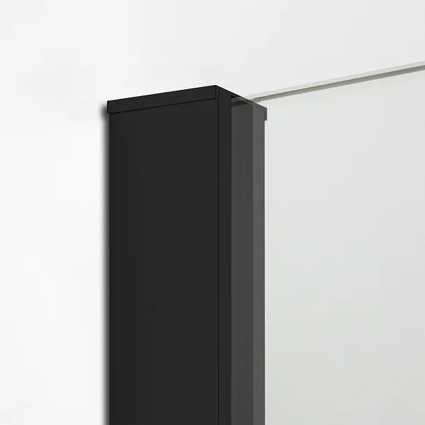 New Trendy New Modus Black Walk-In 100x200cm EXK-0059