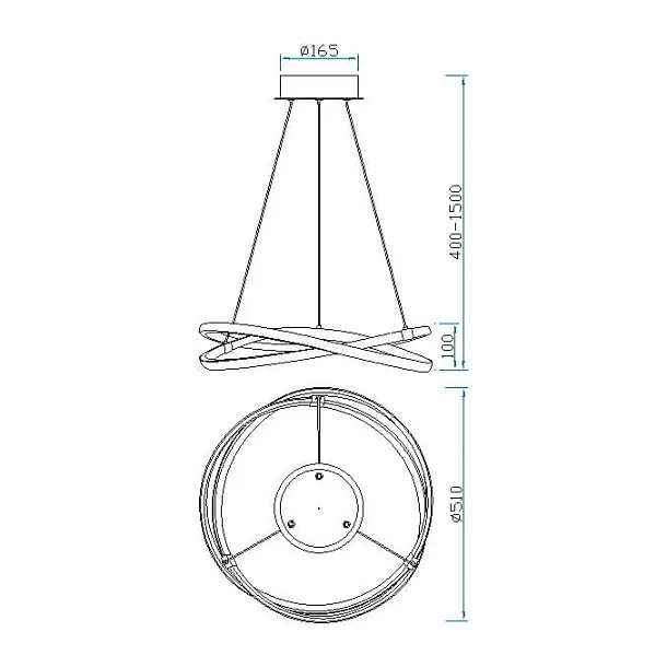 MANTRA 5810 LAMPA WISZ. INFINITY