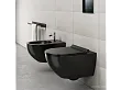 Catalano Sfera Nero Satinato miska wc podwieszana 54x35cm Newflush 1VSF54RNS