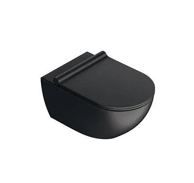 Miska wc podwieszana Sfera Nero Satinato 54x35cm Newflush od Catalano