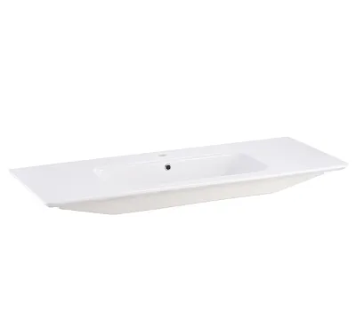 Umywala ceramiczna nablatowa Linea 120 biała od Mobi