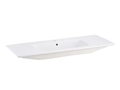 Umywala ceramiczna nablatowa Linea 120 biała od Mobi