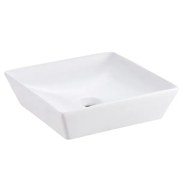 Umywalka ceramiczna nablatowa Lago 40 Biała od Mobi