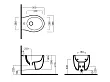 Hatria Le Fiabe bidet podwieszany Y1BP