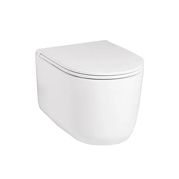 Hidra Gio Evolution miska wc podwieszana 55x37cm Rimless biała GWR20