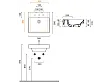 Catalano New Zero 50 umywalka nablatowa 50x50cm 150ZP00
