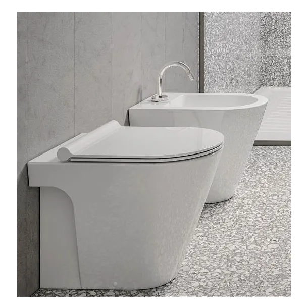 Catalano New Zero 55 miska wc stojąca 55x35cm 1VP5500 z zestawem mocującym Z3440