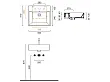 Catalano Premium umywalka podwieszana/nablatowa 50x47cm 150VP00