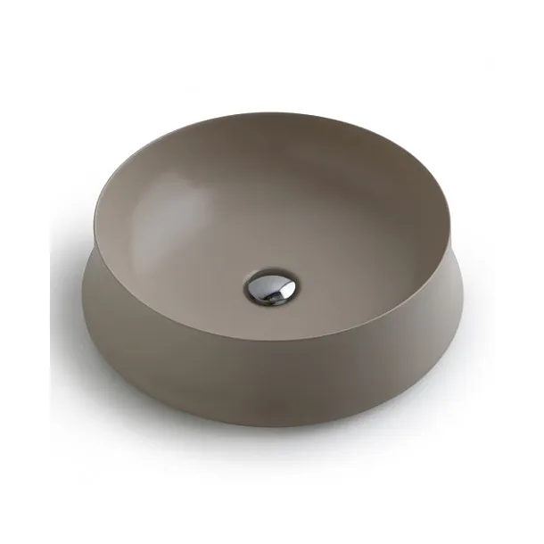 Simas Sharp umywalka nablatowa 50x50cm SH01 Sabbia Matt