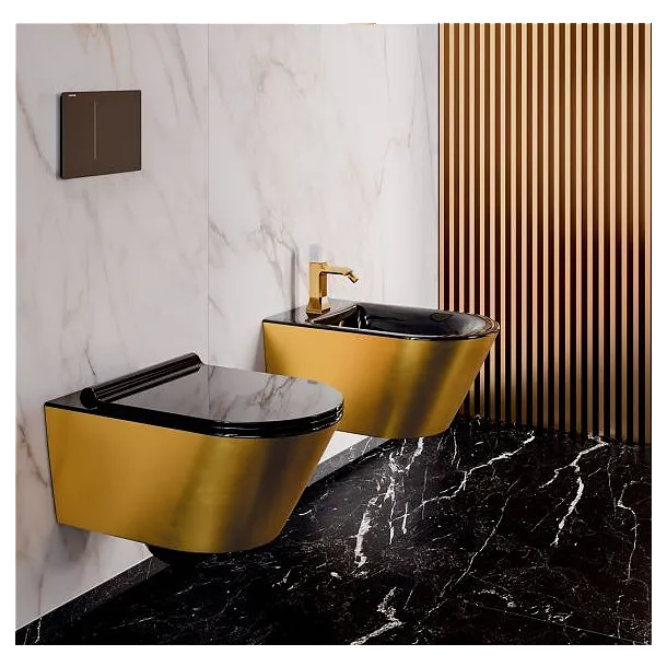 Catalano Gold&Silver bidet podwieszany 55x35cm 1BS55NRNO