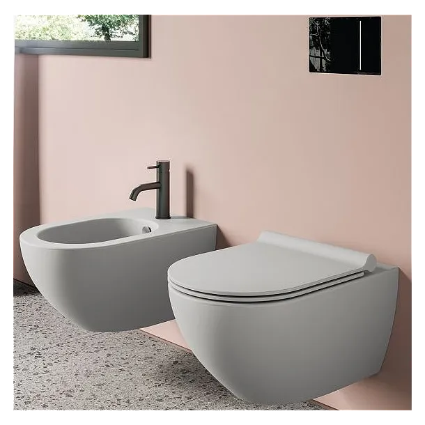 CATALANO SFERA CEMENTO SATINATO MISKA WC PODWIESZANA 54X35CM NEWFLUSH 1VSF54RCS