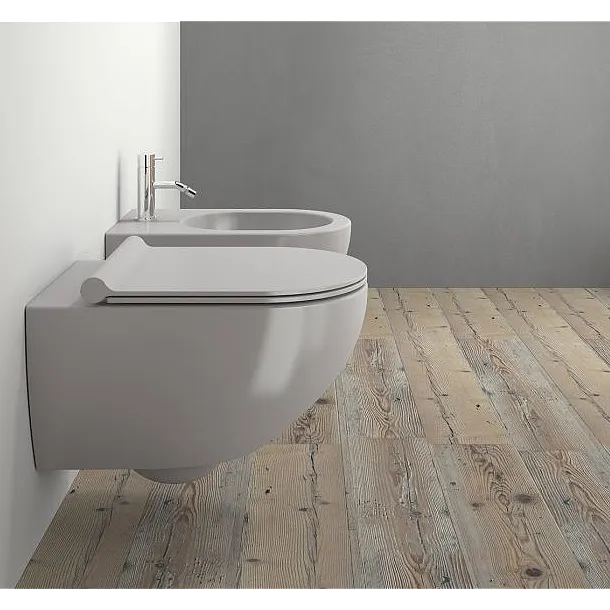 CATALANO SFERA CEMENTO SATINATO MISKA WC PODWIESZANA 54X35CM NEWFLUSH 1VSF54RCS