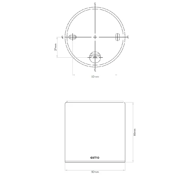 ASTRO KOS 1326001 PLAFON