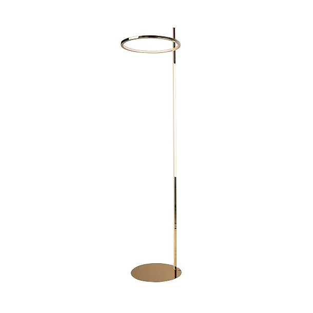 MAXLIGHT F0050 LAMPA PODŁOGOWA LOZANNA ZŁOTA