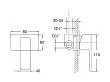 Steinberg 205 bateria prysznicowa podtynkowa chrom 2052250