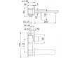 Steinberg 205 bateria umywalkowa podtynkowa chrom 2051814