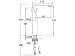 Steinberg 230 bateria umywalkowa wysoka chrom 2301700
