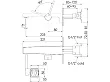 Steinberg 240 bateria umywalkowa podtynkowa chrom 2401800