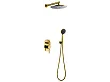 Mobi Liva Gold Zestaw Natryskowy Podtynkowy Złoty 10020200905GO