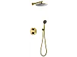 Mobi Liva Gold Termostatyczny zestaw natryskowy podtynkowy 10020202701GO