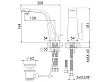Steinberg 260 bateria umywalkowa z korkiem złota 26010001RG