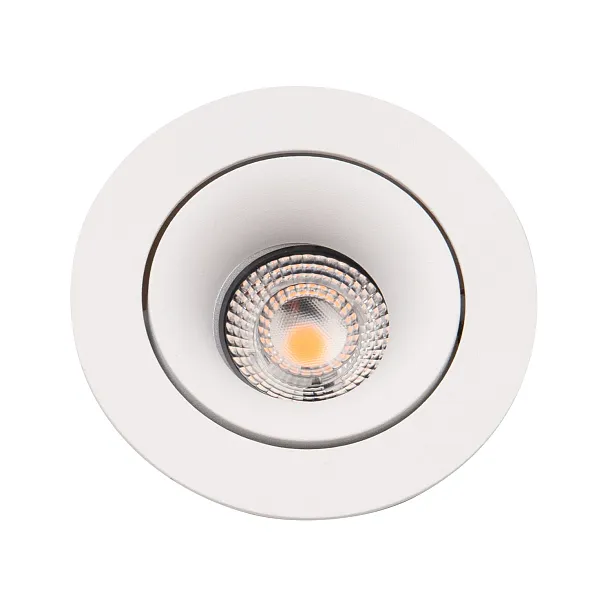 Oprawa Wpustowa Bellatrix Tilted Biała Bez Modułu Świetlnego Led H0112 od Maxlight
