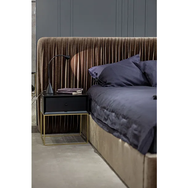 Łóżko Plisse Maxliving 160x200 cm