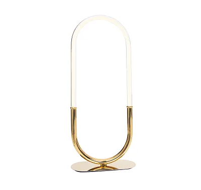 Lampa Stołowa Olivia Złota od Maxlight