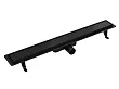 Mobi-Duo Odpływ Podłogowy Dwustronny 600 mm, Czarny – Zestaw