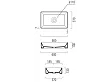 GSI Kube X Umywalka nablatowa 60x37cm 945311