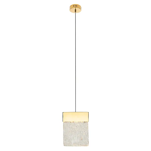 Lampa Wisząca Vetro Złota od Maxlight
