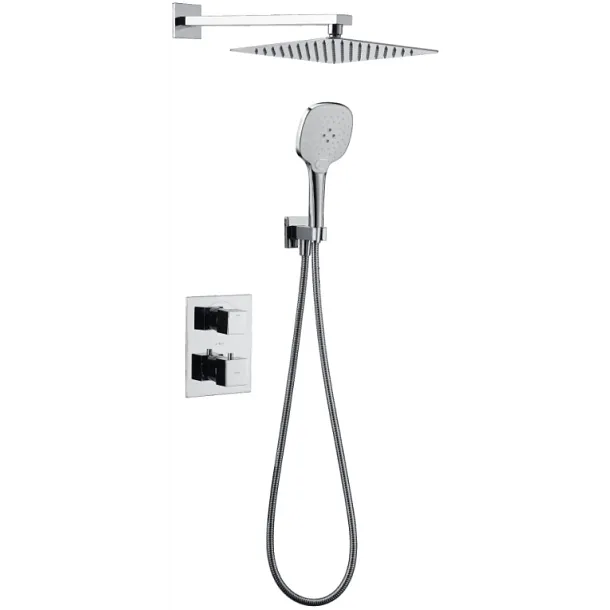 Mobi Runa Edge Termostatyczny zestaw prysznicowy podtynkowy 10020202801CA